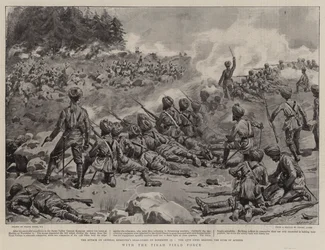 Mit der Tirah-Feldtruppe